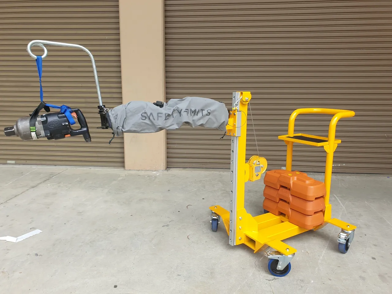 Workshop Trolley with Zero G Arm